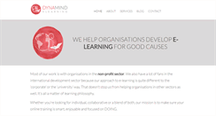 Desktop Screenshot of dynamind-elearning.com