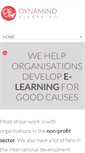 Mobile Screenshot of dynamind-elearning.com